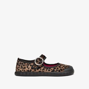 MERCEDITAS BAREFOOT B&W LEOPARDO CON HEBILLA