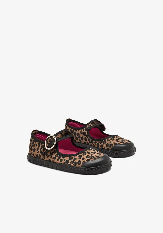 MERCEDITAS BAREFOOT B&W LEOPARDO CON HEBILLA - Imagen 3
