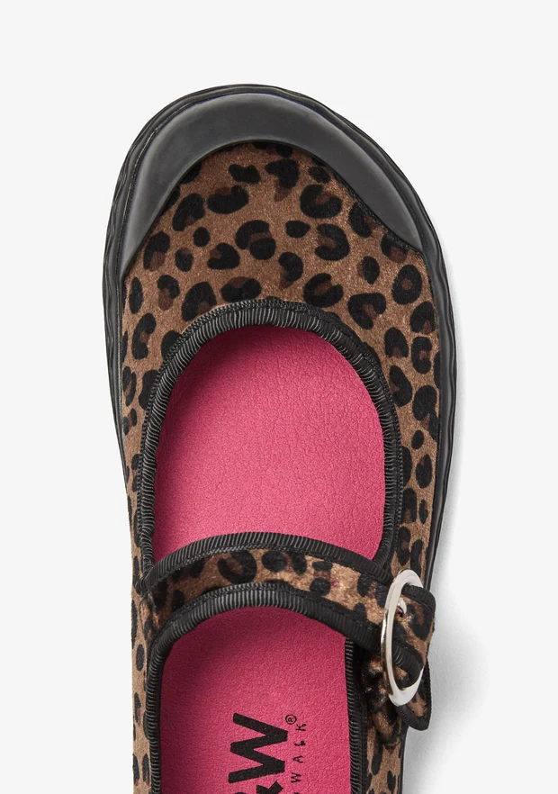 MERCEDITAS BAREFOOT B&W LEOPARDO CON HEBILLA - Imagen 4