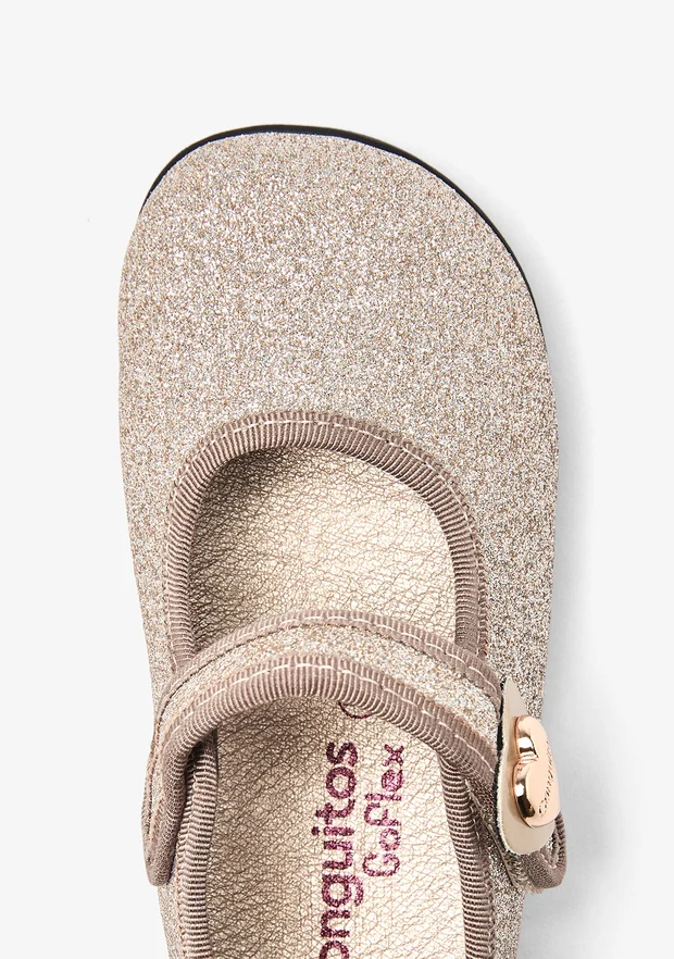MERCEDITAS BAREFOOT CONGUITOS ORO - Imagen 2