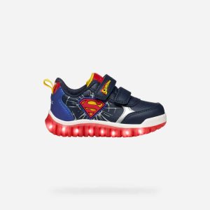 ZAPATILLAS GEOX SUPERMAN CON LUCES