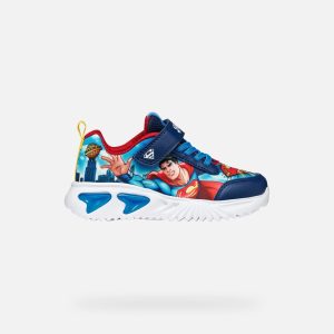 ZAPATILLAS GEOX CON LUCES SUPERMAN