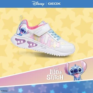 ZAPATILLAS GEOX STITCH JUNIOR CON LUCES