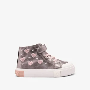 ZAPATILLAS ALTAS CONGUITOS CORAZONES
